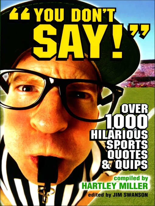 Cover image for You Don't Say!